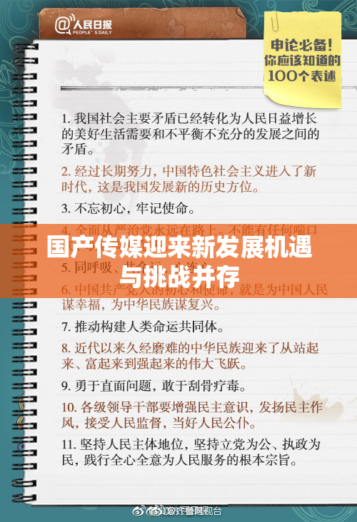国产传媒迎来新发展机遇与挑战并存