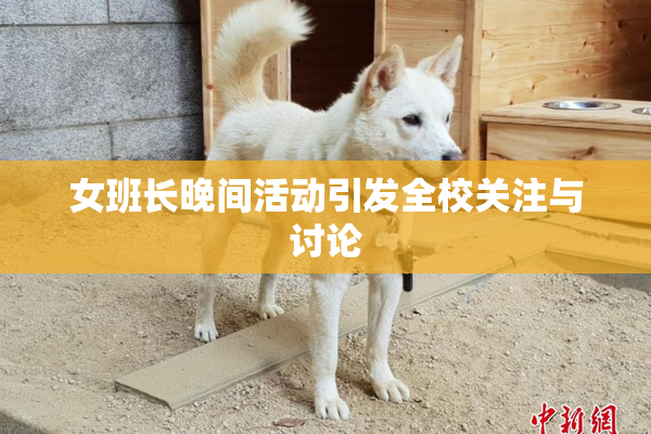 女班长晚间活动引发全校关注与讨论