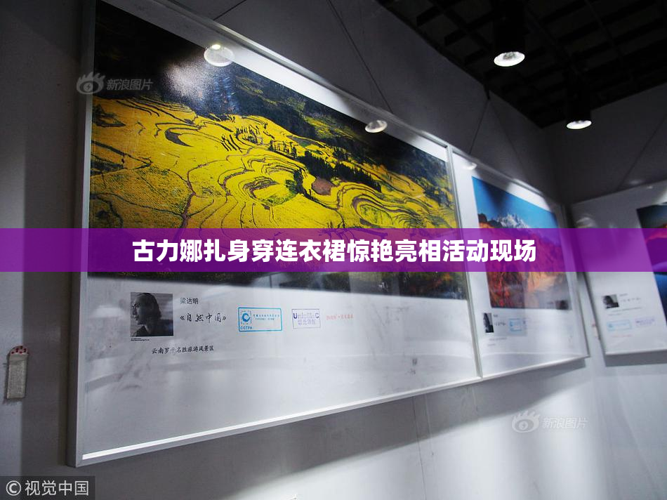 古力娜扎身穿连衣裙惊艳亮相活动现场