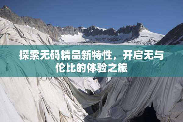 探索无码精品新特性，开启无与伦比的体验之旅