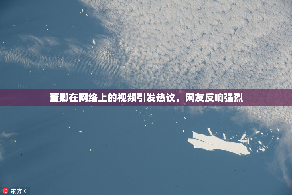 董卿在网络上的视频引发热议，网友反响强烈