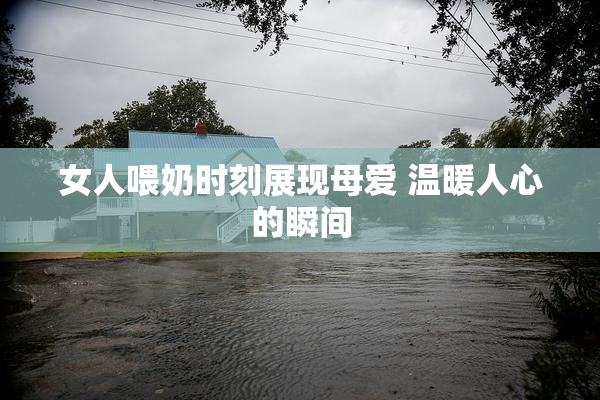 女人喂奶时刻展现母爱 温暖人心的瞬间