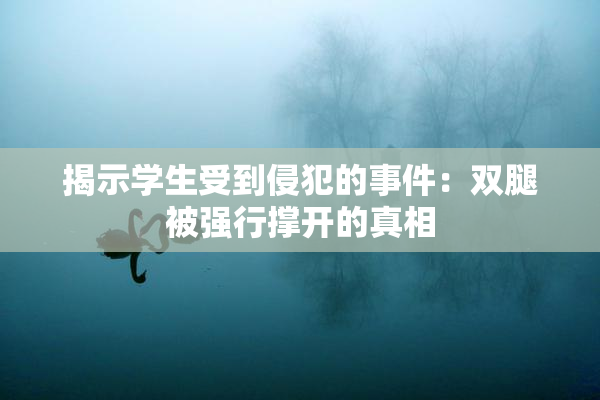 揭示学生受到侵犯的事件：双腿被强行撑开的真相