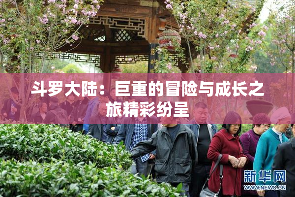斗罗大陆：巨重的冒险与成长之旅精彩纷呈