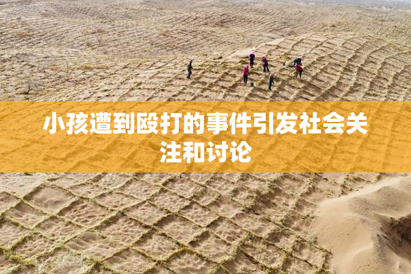 小孩遭到殴打的事件引发社会关注和讨论