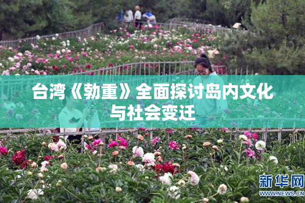 台湾《勃重》全面探讨岛内文化与社会变迁