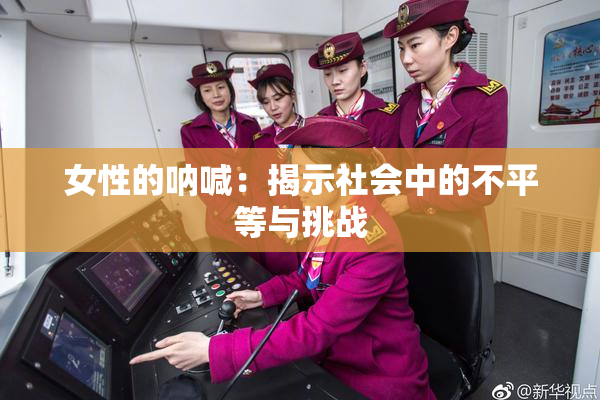 女性的呐喊：揭示社会中的不平等与挑战