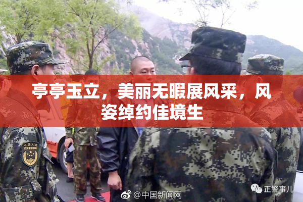 亭亭玉立，美丽无暇展风采，风姿绰约佳境生
