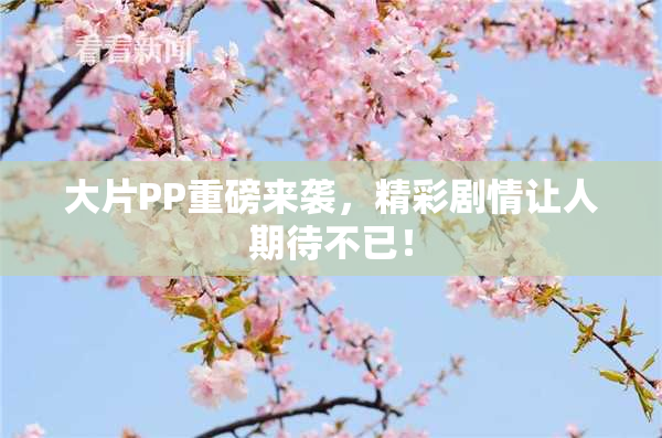 大片PP重磅来袭，精彩剧情让人期待不已！