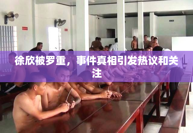 徐欣被罗重，事件真相引发热议和关注