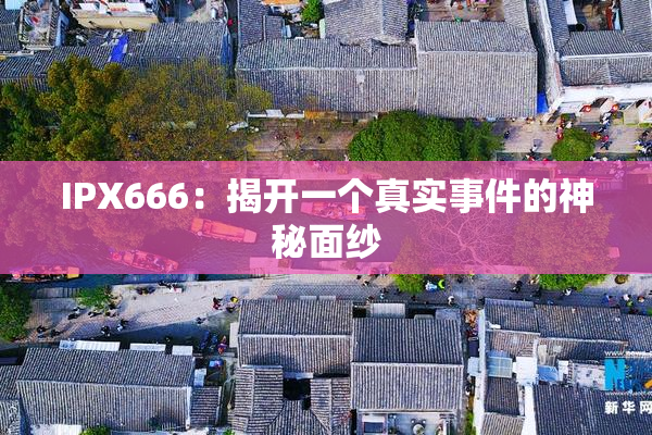 IPX666：揭开一个真实事件的神秘面纱