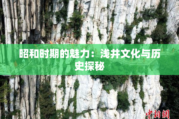 昭和时期的魅力：浅井文化与历史探秘