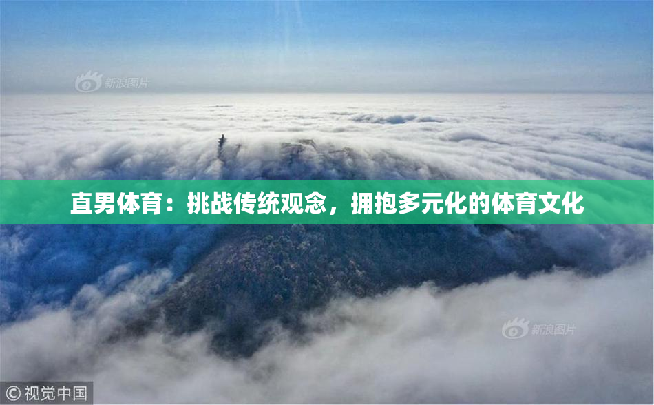 直男体育：挑战传统观念，拥抱多元化的体育文化