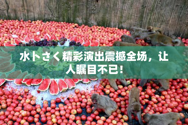 水卜さく精彩演出震撼全场，让人瞩目不已！
