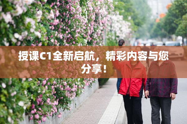 授课C1全新启航，精彩内容与您分享！