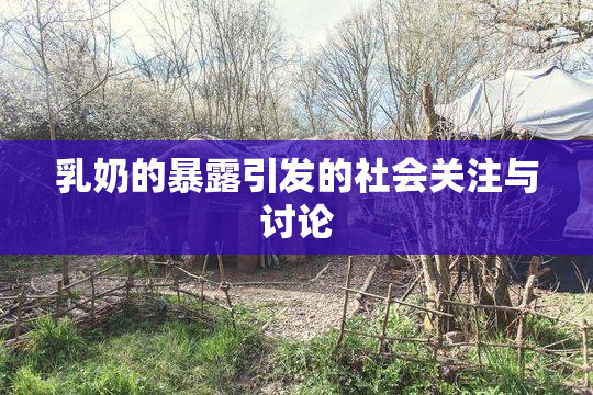 乳奶的暴露引发的社会关注与讨论