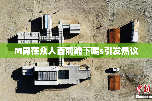 M男在众人面前跪下喝s引发热议