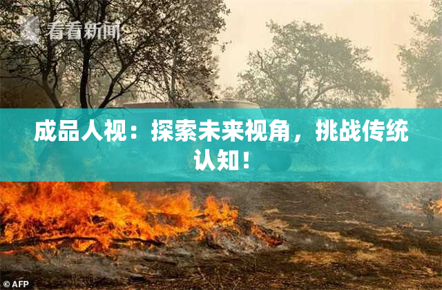 成品人视：探索未来视角，挑战传统认知！
