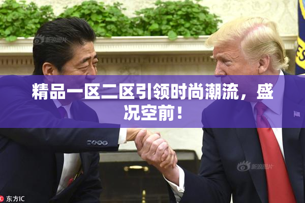 精品一区二区引领时尚潮流，盛况空前！