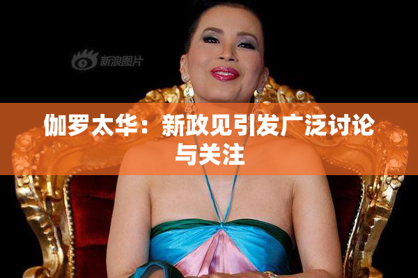 伽罗太华：新政见引发广泛讨论与关注