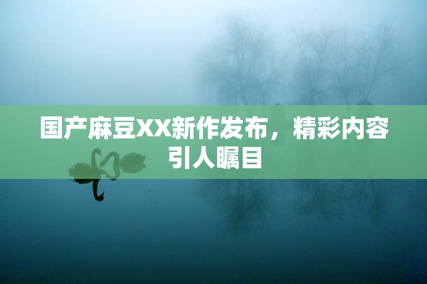 国产麻豆XX新作发布，精彩内容引人瞩目