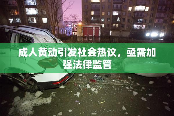 成人黄动引发社会热议，亟需加强法律监管