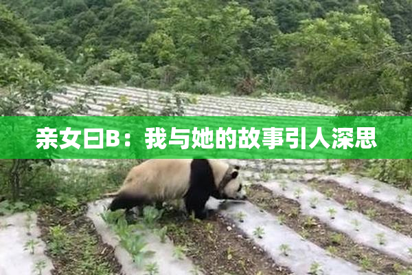 亲女曰B：我与她的故事引人深思
