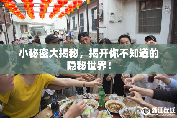 小秘密大揭秘，揭开你不知道的隐秘世界！