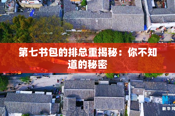 第七书包的排总重揭秘：你不知道的秘密