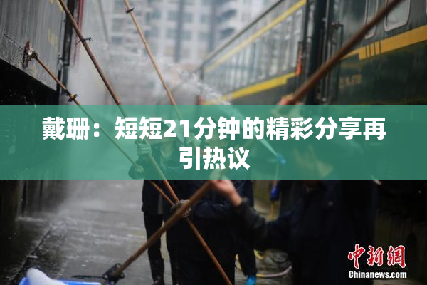 戴珊：短短21分钟的精彩分享再引热议