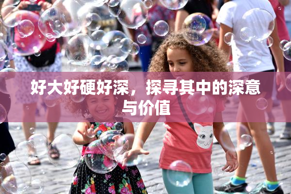 好大好硬好深，探寻其中的深意与价值
