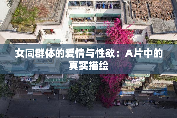 女同群体的爱情与性欲：A片中的真实描绘