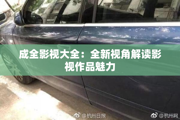 成全影视大全：全新视角解读影视作品魅力