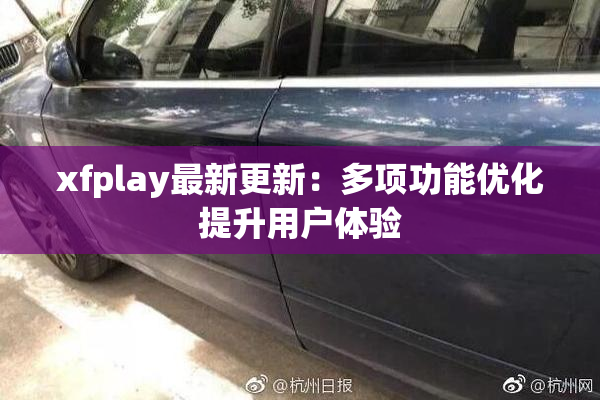 xfplay最新更新：多项功能优化提升用户体验