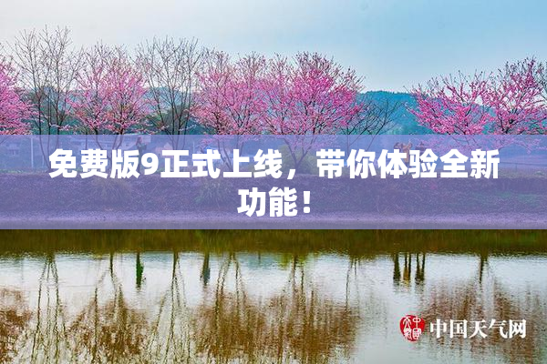 免费版9正式上线，带你体验全新功能！