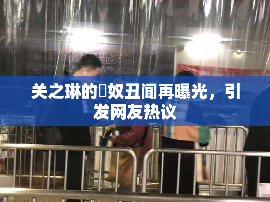 关之琳的婬奴丑闻再曝光，引发网友热议