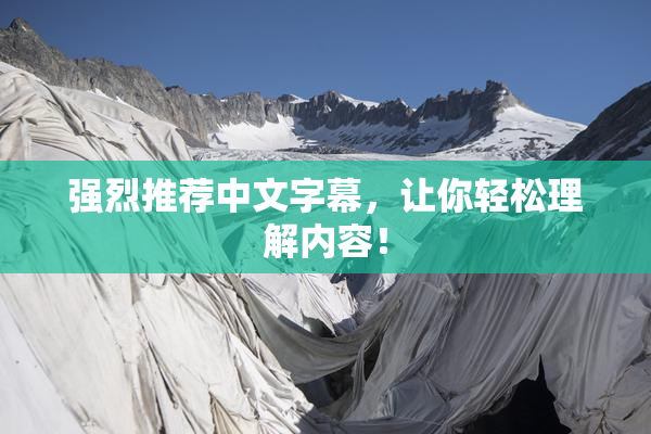 强烈推荐中文字幕，让你轻松理解内容！