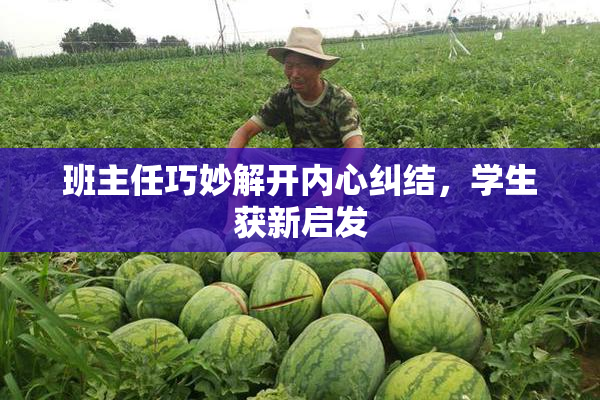 班主任巧妙解开内心纠结，学生获新启发