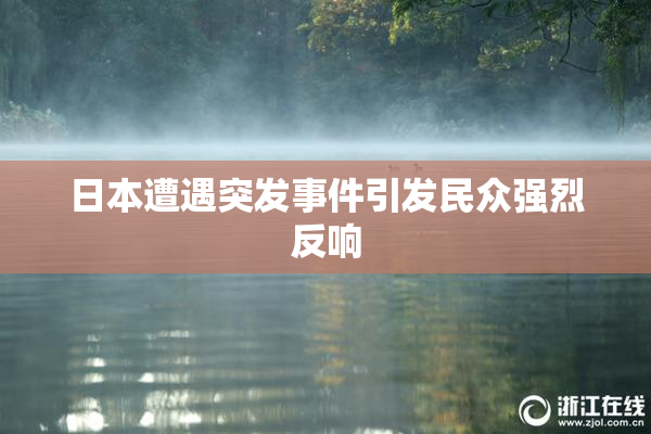 日本遭遇突发事件引发民众强烈反响