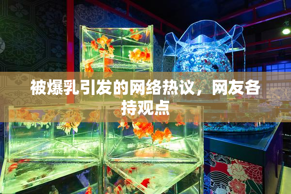 被爆乳引发的网络热议，网友各持观点