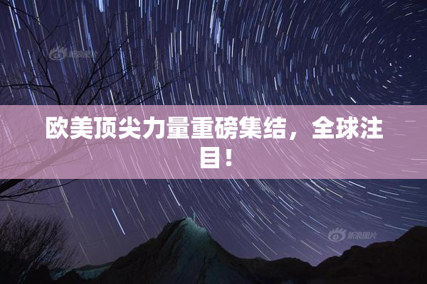 欧美顶尖力量重磅集结，全球注目！