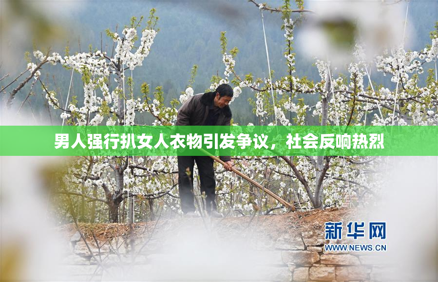 男人强行扒女人衣物引发争议，社会反响热烈