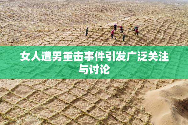 女人遭男重击事件引发广泛关注与讨论