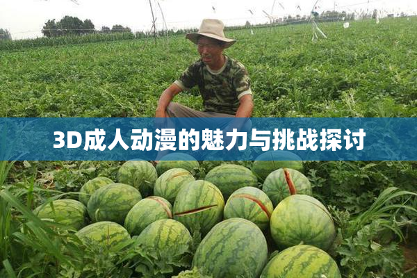 3D成人动漫的魅力与挑战探讨