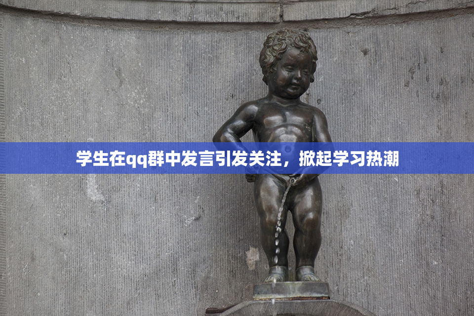 学生在qq群中发言引发关注，掀起学习热潮