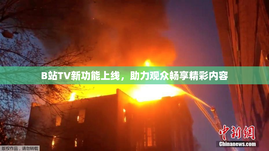 B站TV新功能上线，助力观众畅享精彩内容
