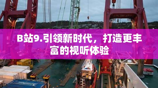 B站9.引领新时代，打造更丰富的视听体验