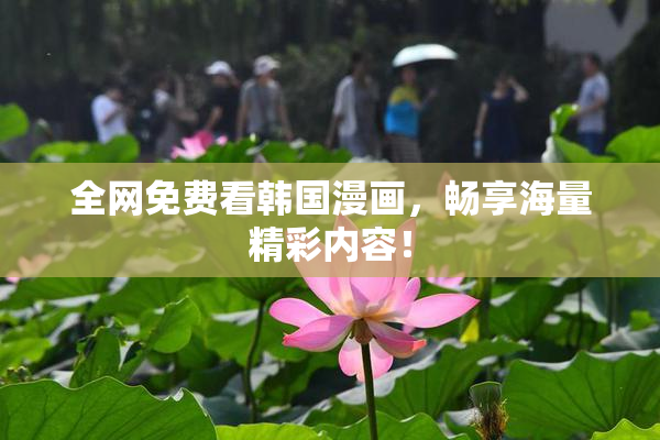 全网免费看韩国漫画，畅享海量精彩内容！