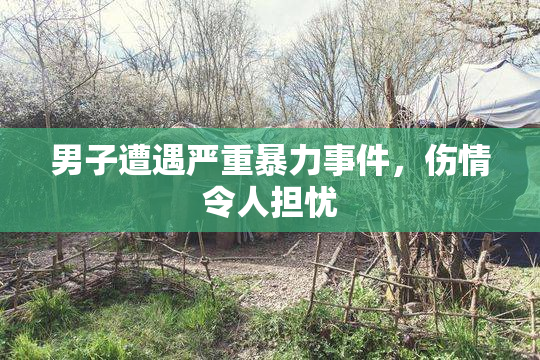 男子遭遇严重暴力事件，伤情令人担忧