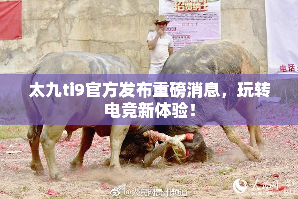 太九ti9官方发布重磅消息，玩转电竞新体验！